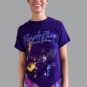 T shirt purple rain femme hotsell